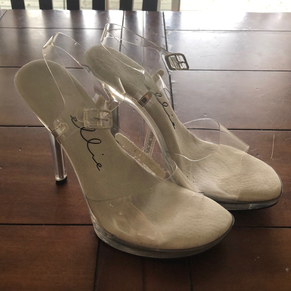 Ellie Clear High Heels